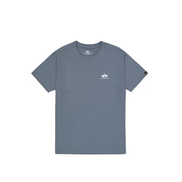 Basic T Small Logo - denim blue