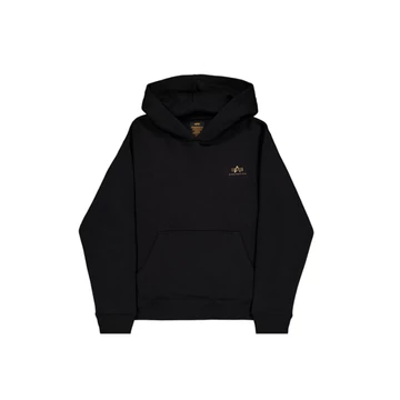 Basic Small Logo TPU Hoodie - black/shiny gold