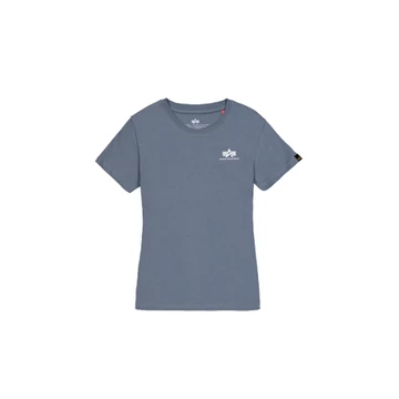 Basic T Small Logo Woman - denim blue