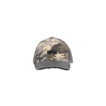 Distressed Logo Camo Cap - wdl camo 65