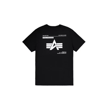 Label Backprint T-Shirt - black