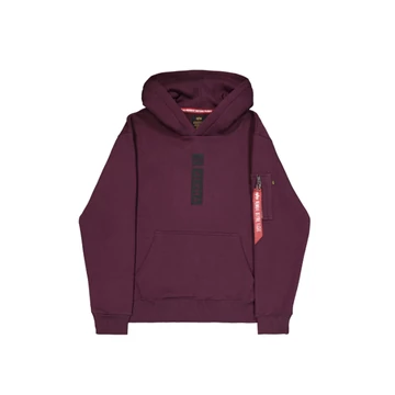 Alpha PP Hoodie - dark cherry