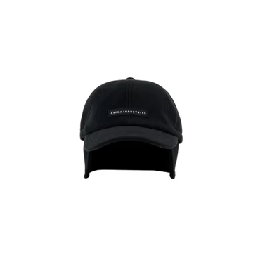 Snow Cap Rubber Logo - black