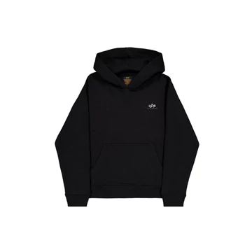 Basic Small Logo TPU Hoodie - black/chrome
