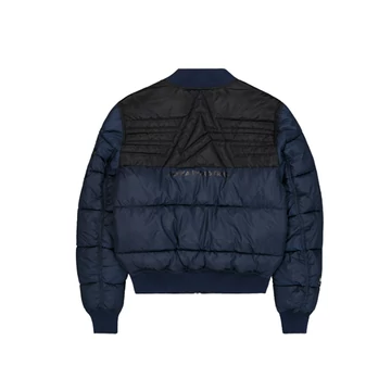 MA-1 Logo Puffer Winter Jacket - ultra navy
