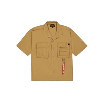 Aloha Safari Shirt - khaki