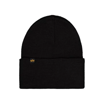 rubber-logo-beanie-black