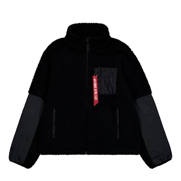 sherpa-zip-jacket-black