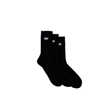 Basic Socks 3 Pairs - black