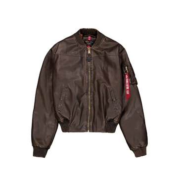 MA-1 FL Vintage Wmn - vintage brown