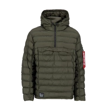 Puffer Anorak - dark olive