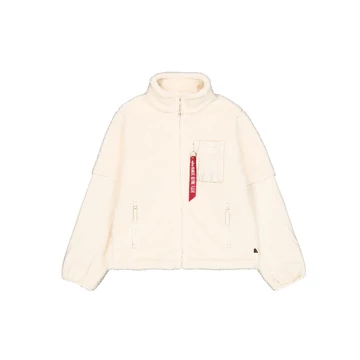 Sherpa Zip-Jacket - off white