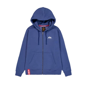Basic Zip Hoodie SL - night purple