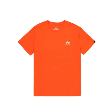 Basic T Small Logo - boost orange