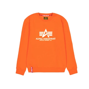Basic Sweater - boost orange