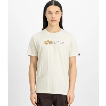 Alpha Label T - vintage white