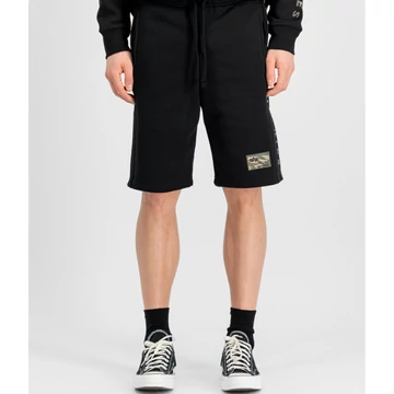 Camo Jogger Short - black