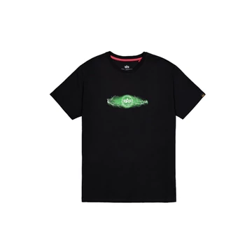 Lightning T-Shirt - black/pioson green