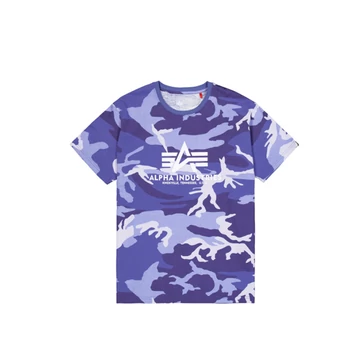 Basic T Camo PP - night purple camo
