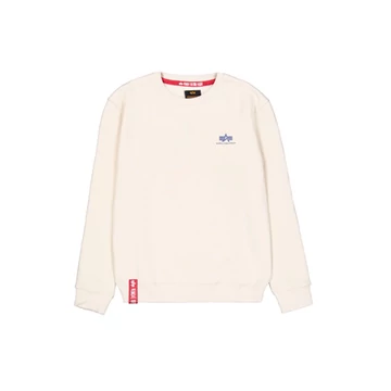 Basic Sweater Small Logo - vintage white