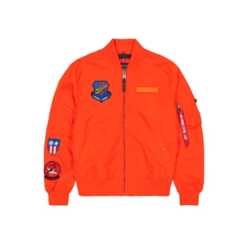MA-1 TT Flying Tigers Bomber Jacket - boost orange