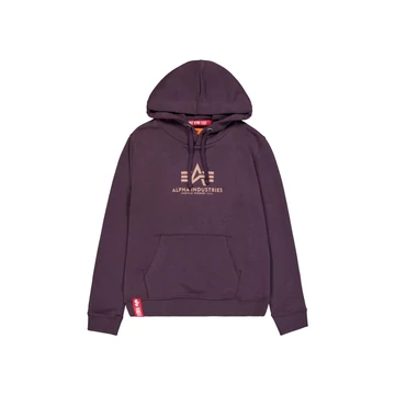 New Basic Hoodie Wmn - plum