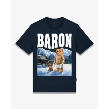 T-Shirt Filou CXXXIII. BARON - Navy blue
