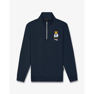 FW25 Half-Zip Filou CLII. - Navy blue