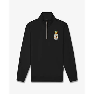 FW25 Half-Zip Filou CXLVII. - Black
