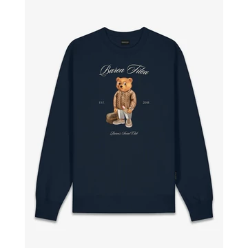 FW25 Pullover Filou CXLVI. Baron’s Social Club - Navy blue