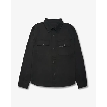 FW24 Overshirt Poster Backprint, Filou XCII. - Black