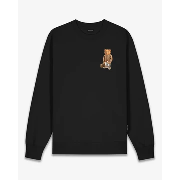 FW25 Chestprint Pullover Filou CXLVI. - Black