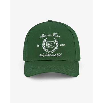 FW25 Embroidered Cotton Cap Early Retirement Club