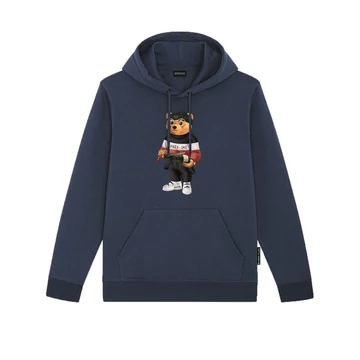 FW24 Organic Hoodie Filou CV. - Imperial blue