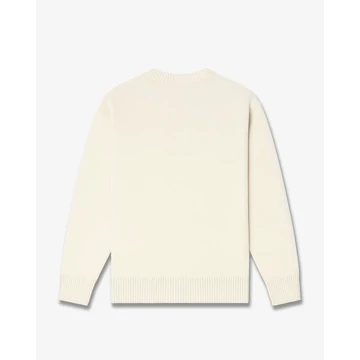 Signature Merino Pullover - Off-White