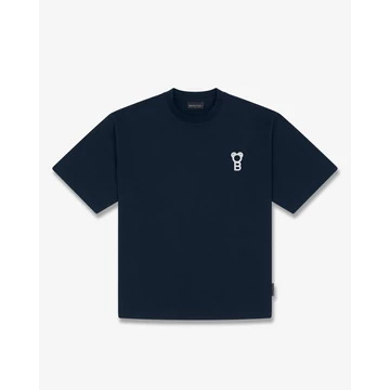 Signature Oversized T-Shirt - Navy blue