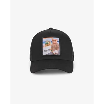 SS25 Trucker Cap Filou CXVIII. - Black