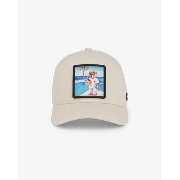 SS25 Trucker Cap Poster Filou CXXIII. - Pearl white