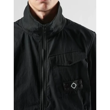 ma-full-zip-mixed-medi-sweat-jetblack