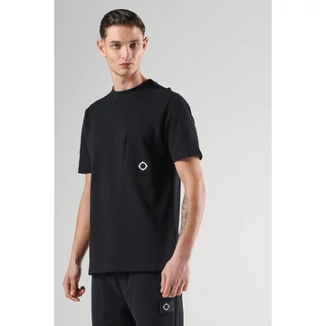 Pique Tee - Jet Black