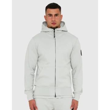 Siren Full Zip Hoodie - Dove Grey
