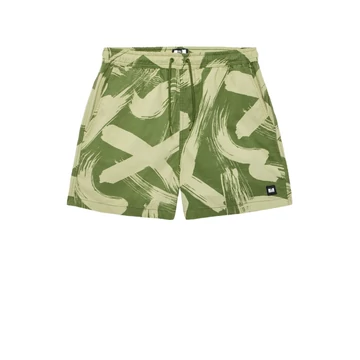 Anzio Camo Shorts - sapling green