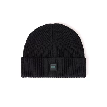 Kettama Rib Knit Beanie - Black