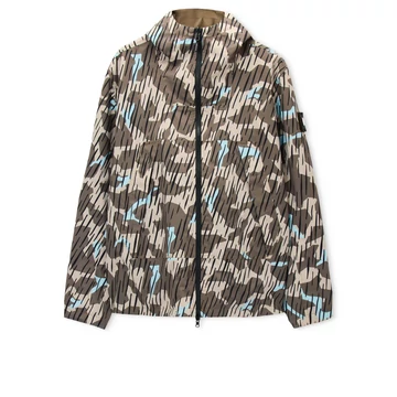 Mercury Camo Reversible Jacket - Tobacco Brown