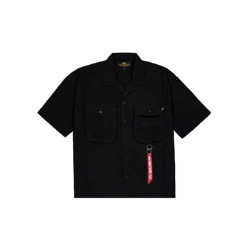 Aloha Safari Shirt - black