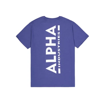 Backprint T-shirt - night burple