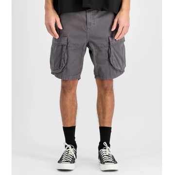 Canvas Cargo Short - vintage grey