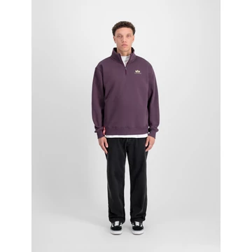 Half Zip Sweater SL - plum