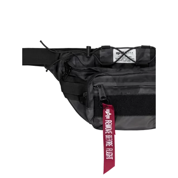 Tactical Waist Bag - black camo