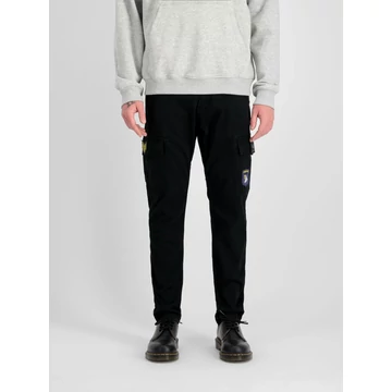 Petrol Patch Pant - black
